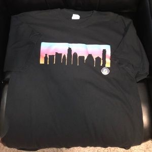 Large Austin Spurs Skyline T-Shirt